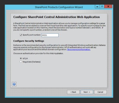 central administration port