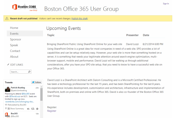 List view in Office 365 SharePoint