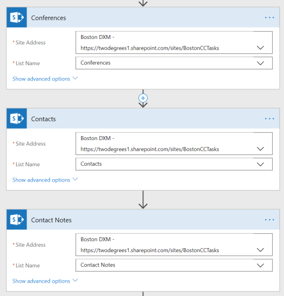 Properly renamed actions in MIcrosoft FLow