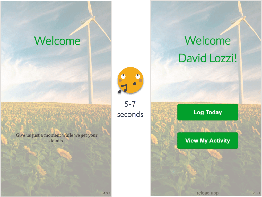 Microsoft PowerApps load screen