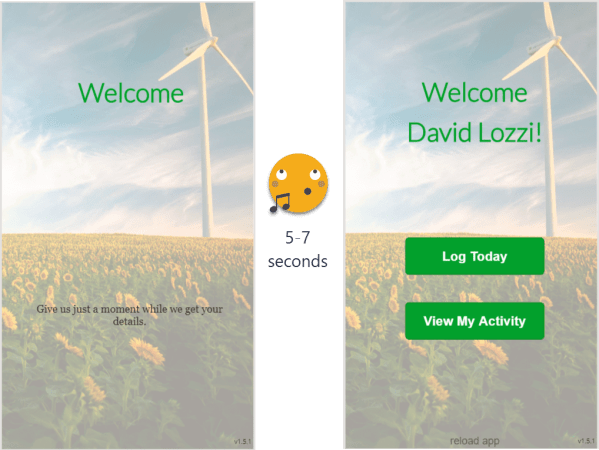 Microsoft PowerApps load screen