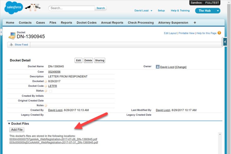 SharePoint files listed in Salesforce