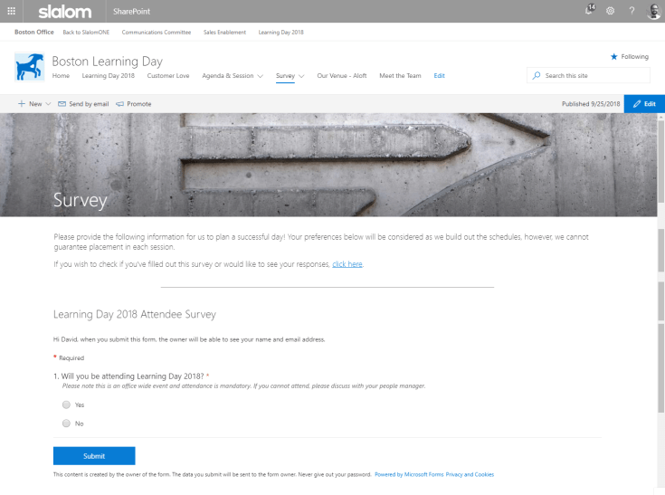 microsoft forms in sharepoint page.png