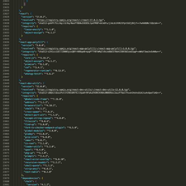 npm install and the package-lock.json file | David Lozzi
